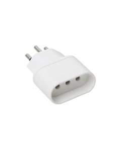 Schönenberger Reiseadapter Italien – CH, Weiss