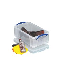 Really Useful Box Aufbewahrungsbox 5 Liter, Transparent