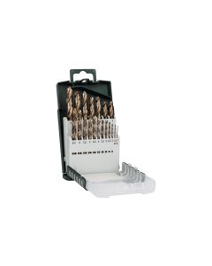 Bosch Metallbohrer-Set HSS-Co, DIN 338, 19-teilig