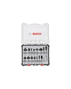 Bosch Professional Fräserset 6 mm-Schaft, 15-teilig