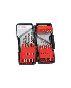 Bosch Professional Metallbohrer-Set HSS-G, 18-teilig