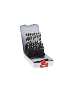 Bosch Spiralbohrer-Set HSS PointTeQ, 19-teilig
