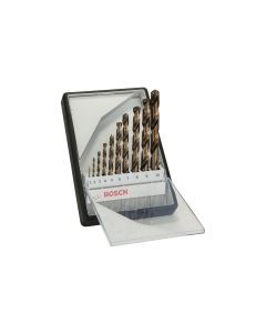 Bosch Professional Metallbohrer-Set HSS-Co, 10-teilig