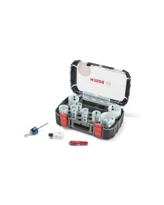 Bosch Professional Lochsägen-Set für Holz & Metall 14-teilig, + Taschenmesser