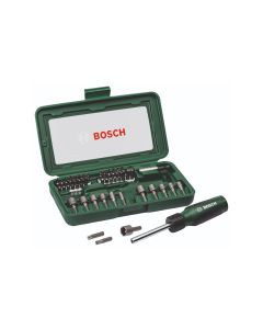 Bosch Bit-Set mit Schraubendreher, 46-teilig