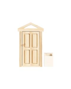 Creativ Company Mini-Utensilien Elfentür / Wichteltür 18 x 5.5 cm