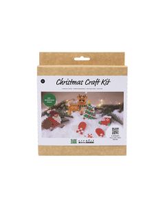 Creativ Company Bio Bügelperlen mit 5 Weihnachtsmotiven