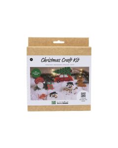 Creativ Company Bio Bügelperlen mit 5 Weihnachtsmotiven