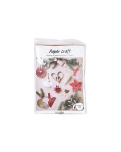 Creativ Company Bastelset Papier Kreativ-Mix für Weihnachtsdeko