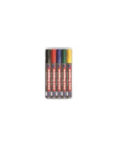 edding Whiteboard-Marker 250 5 Stück, Mehrfarbig