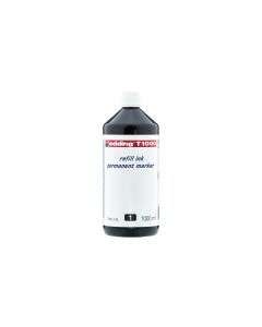 edding Tusche T-25 / T-100 / T-1000 1000 ml, Schwarz