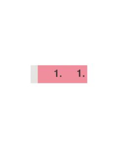 Simplex Notizzettel Garderobenblöcke 1-100, Rosa