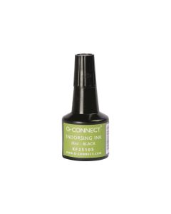 CONNECT Stempelfarbe 28 ml, Schwarz