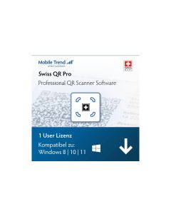 Mobiletrend Swiss QR Scanner Pro ESD, Vollversion, 1 User, DE/FR/EN/IT