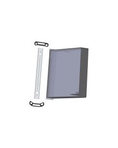 Tarifold Dokumentenhalter Wandelement T-Display Pro Schwarz