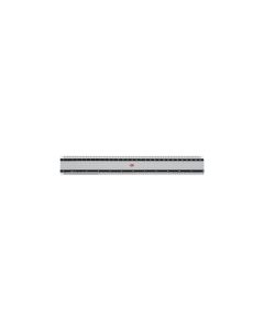 M+R Lineal Skala Aluminium 30 cm
