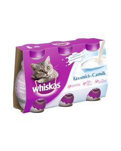 Whiskas Katzen-Snack CatMilk, 3 x 200 ml