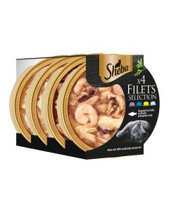 Sheba Katzen-Snack Filets Selection, 4 x 60 g