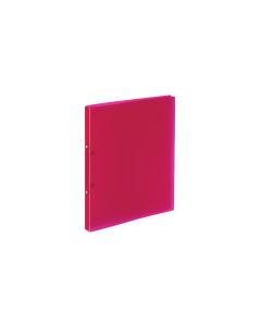 Kolma Ringbuch Easy Soft Ø 2.1 cm, Rosa/Transparent