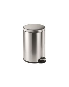 DURABLE Treteimer 20 l, Silber