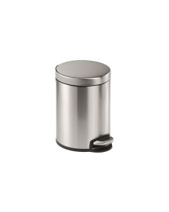 DURABLE Treteimer 5 l, Silber