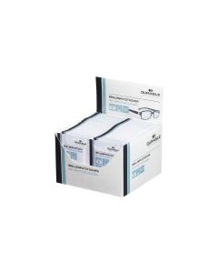 DURABLE Brillenputztuch 100 Stück, Weiss