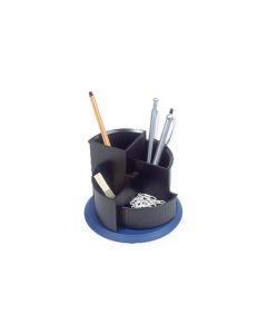 Helit Stiftehalter Blau/Schwarz