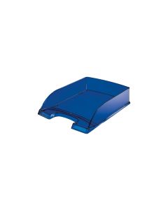Leitz Ablagekorb Plus Standard Dunkelblau/Transparent