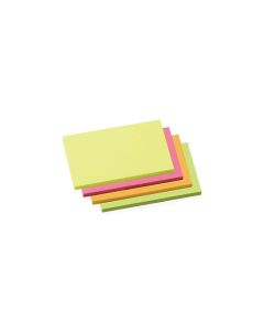 Soennecken Notizzettel 7.5 x 12.5 cm, 4 x 100 Blätter, Mehrfarbig