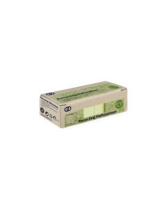 Soennecken Notizzettel oeco Recycling, 5 x 4 cm, 12 Stück, Gelb