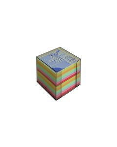 Folia Notizzettel-Dispenser Topas 9 x 9 cm, Transparent, 800 Blatt