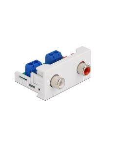 Delock Easy 45 Modul 22.5 x 45 mm Spezial - Cinch