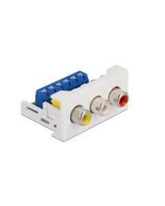 Delock Easy 45 Modul 22.5 x 45 mm Spezial - Cinch