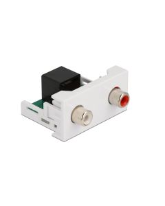 Delock Easy 45 Modul 22.5 x 45 mm Spezial - Cinch
