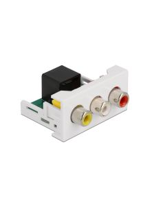 Delock Easy 45 Modul 22.5 x 45 mm Spezial - Cinch