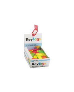Robert Rieffel Schlüsselanhänger KeyTag 100 Schilder, Neon assortiert
