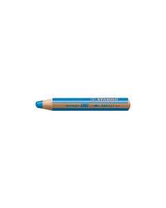 STABILO Farbstifte Woody 3 in 1 Mittelblau