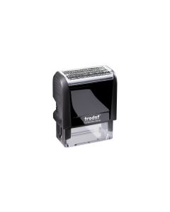 Trodat Stempel Datenschutz Printy 4912 Ohne Motiv, Schwarz