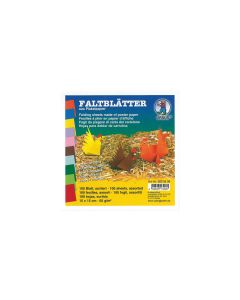 URSUS Faltblätter Origami 15 x 15 cm, 65 g/m²,  100 Stück