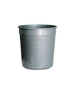 Hansa Papierkorb 28 l, Silbergrau