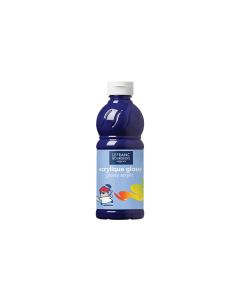 LEFRANC Acrylfarbe Glossy 500 ml, Ultramarine