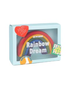 EatMySocks Socken Rainbow Dream 1 Paar, One Size