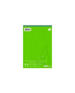 Ursusgreen Notizblock Green A5, kariert, 100 Blatt, 5 Stück