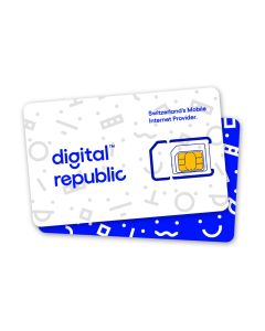 Digital Republic SIM-Karte Unlimitiert Internet für 30 Tage - High Speed