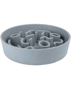 District 70 Bambusnapf Bamboo Dog Slow Feeder Ø 21 cm, Ice-Blue