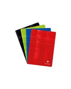 Clairefontaine Schulheft 40 Blatt, A4, 4 mm kariert, assortiert
