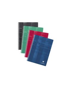 Clairefontaine Schulheft Matris, 90 Blatt, A4, 5 mm kariert, assortiert
