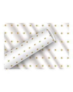 Braun + Company Geschenkpapier Little Stars 2.5 m x 70 cm