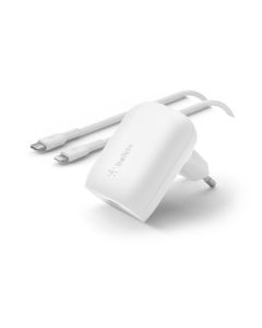 Belkin USB-Wandladegerät Boost Charge USB-C-Lightning PD & PPS 30W