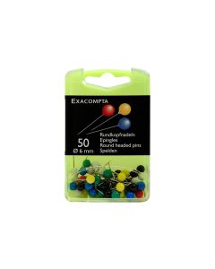 Exacompta Reissnägel 50 Stück, assortiert
